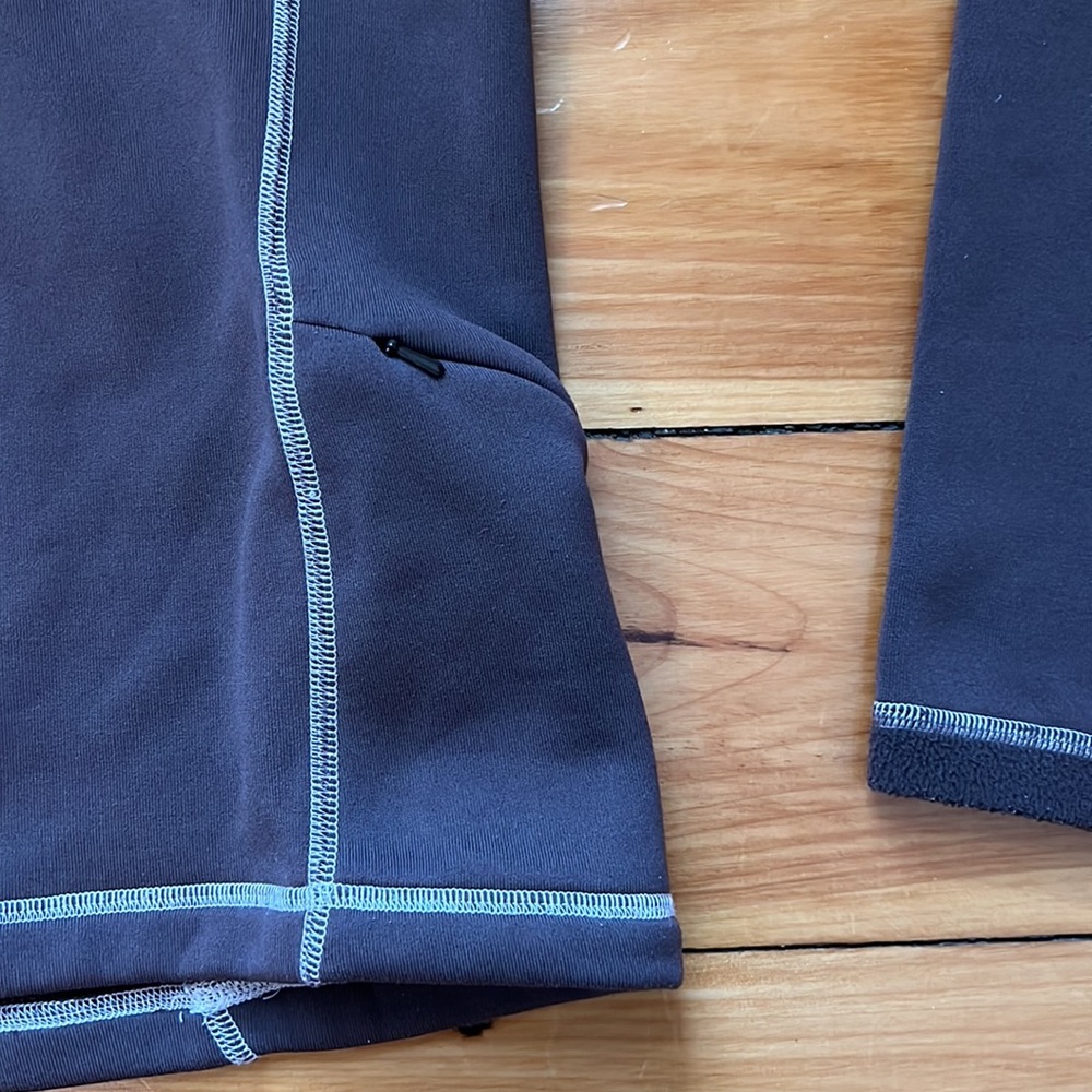 Cloudveil mid layer quarter zip fleece. Size Medium. Color Brown. - Picture 2 of 13